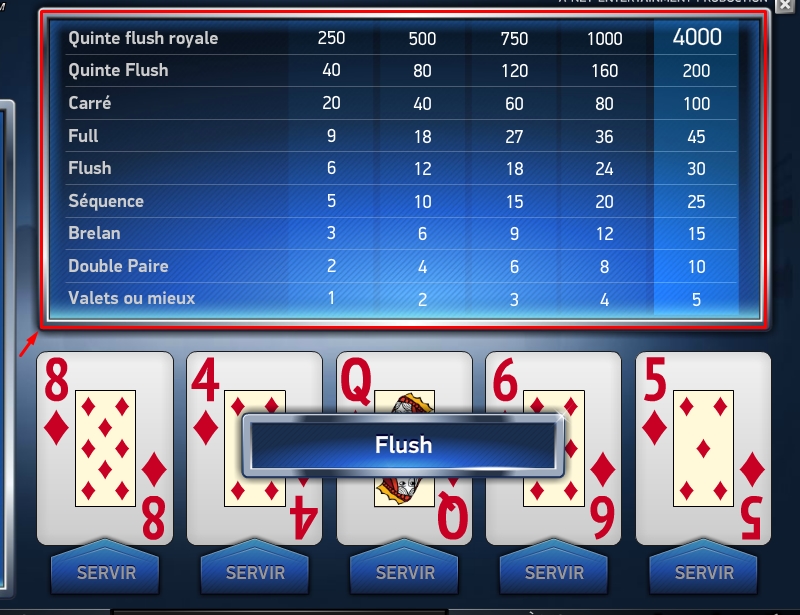 ecran-video-poker