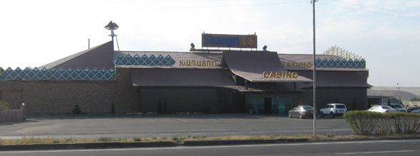 Vue extérieur du casino Arménien Shangri La